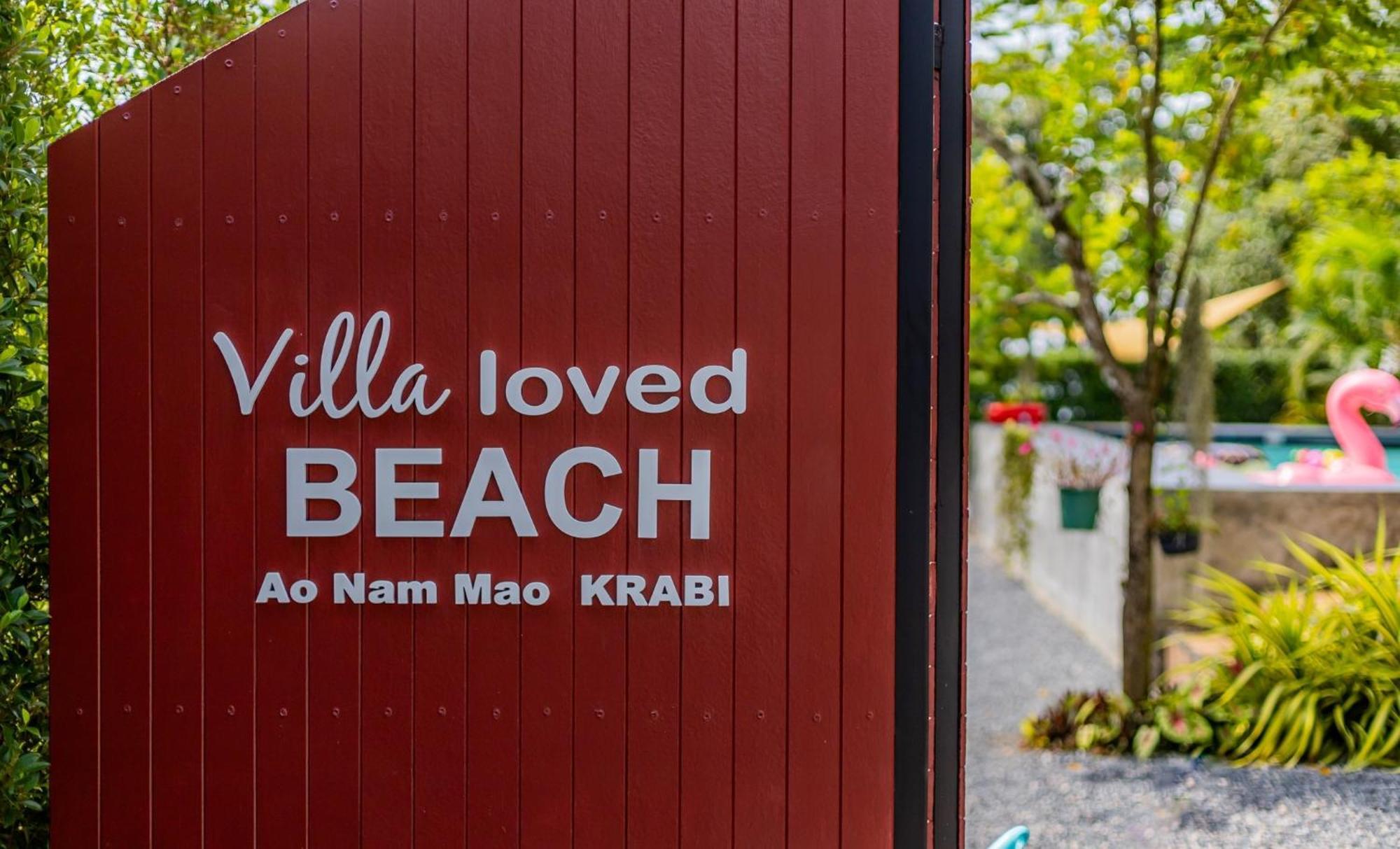 Villa Loved Beach 1 Ao Nam Mao Bilik gambar